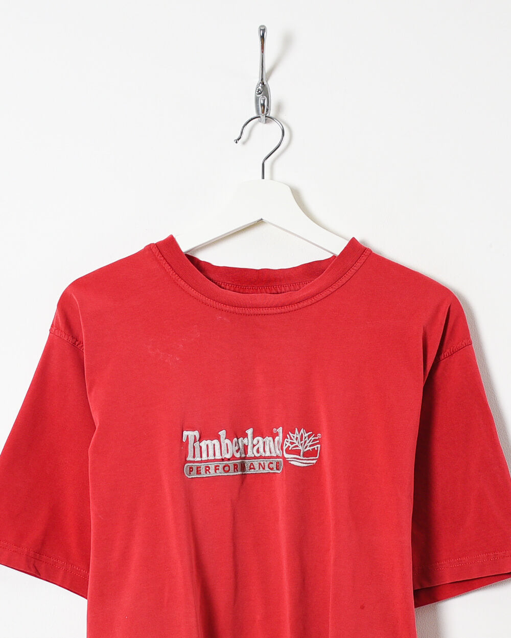 Red Timberland Performance T-Shirt - Medium