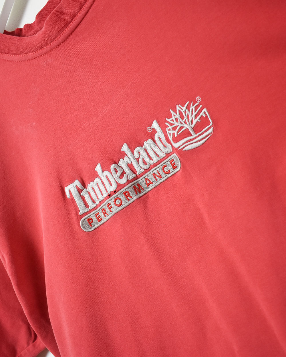 Red Timberland Performance T-Shirt - Medium