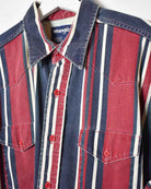 Red Wrangler Textured Heavyweight Shirt - X-Large