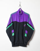 Black Adidas Sports Tracksuit Top - X-Large