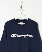 Navy Champion Sweatshirt - Large