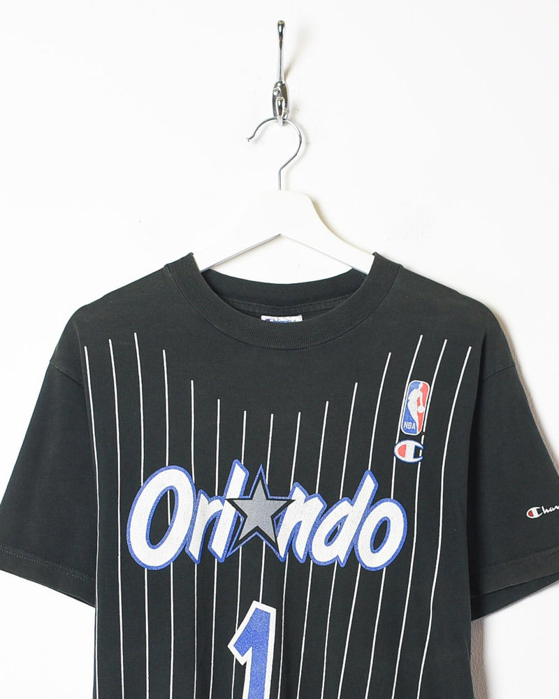 Black Champion X NBA Orlando Magic T-Shirt - Small