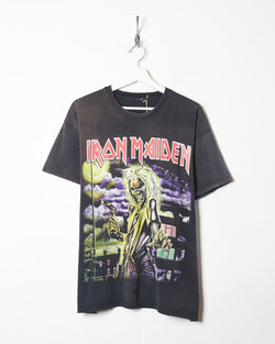 Black Iron Maiden Graphic T-Shirt - Medium