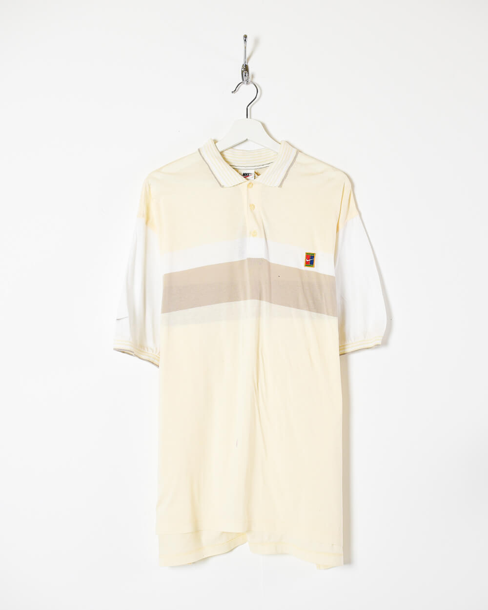 Neutral Nike Challenge Court Polo Shirt - X-Large
