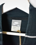 Blue Nike Zip-Through Sweatshirt - X-Large