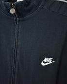 Blue Nike Zip-Through Sweatshirt - X-Large