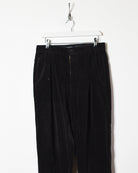 Black Ralph Lauren Polo Corduroy Trousers - W32 L34