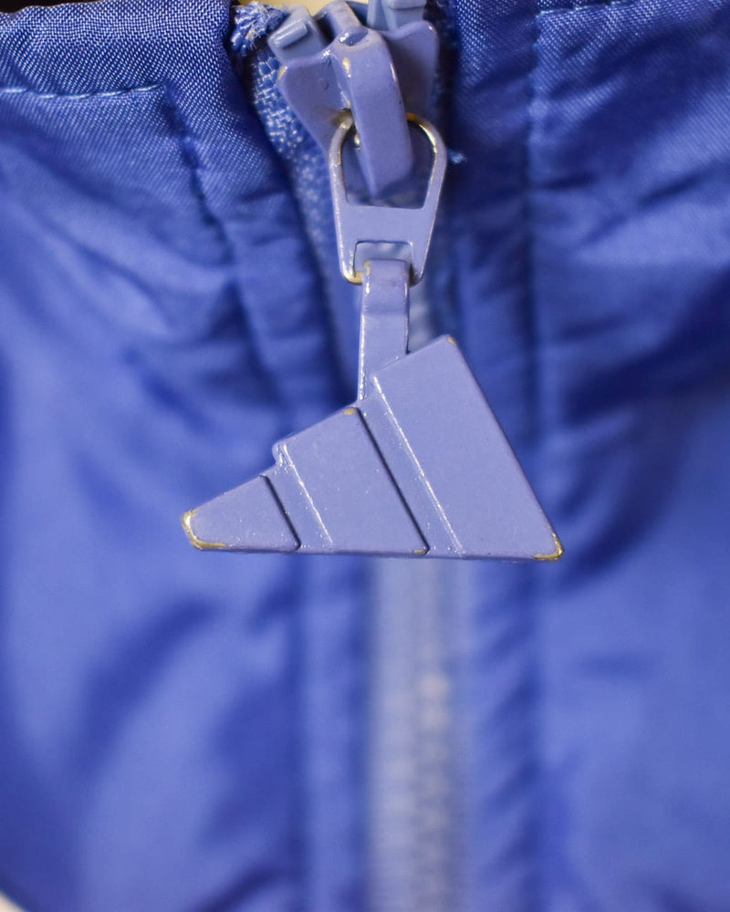 Blue Adidas Windbreaker Jacket - Small