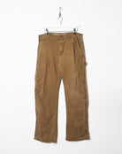 Brown Dickies Carpenter Jeans - W32 L30