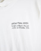 White Lotano String Quartet T-Shirt - Large