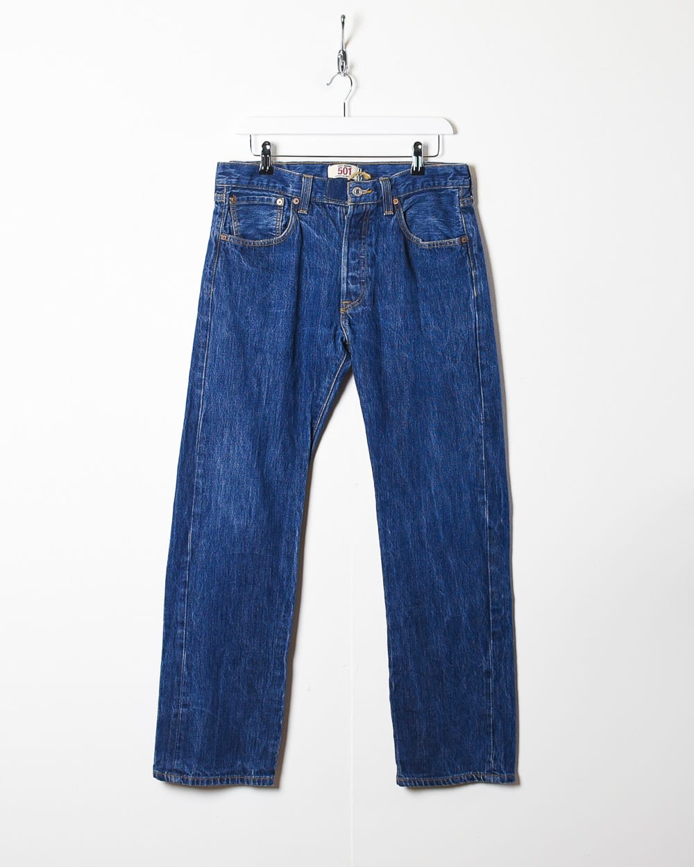 Navy Levi's 501 Jeans - W32 L30