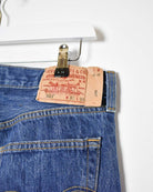Navy Levi's 501 Jeans - W32 L30