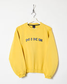 Yellow Nike Women's Sweatshirt - Large