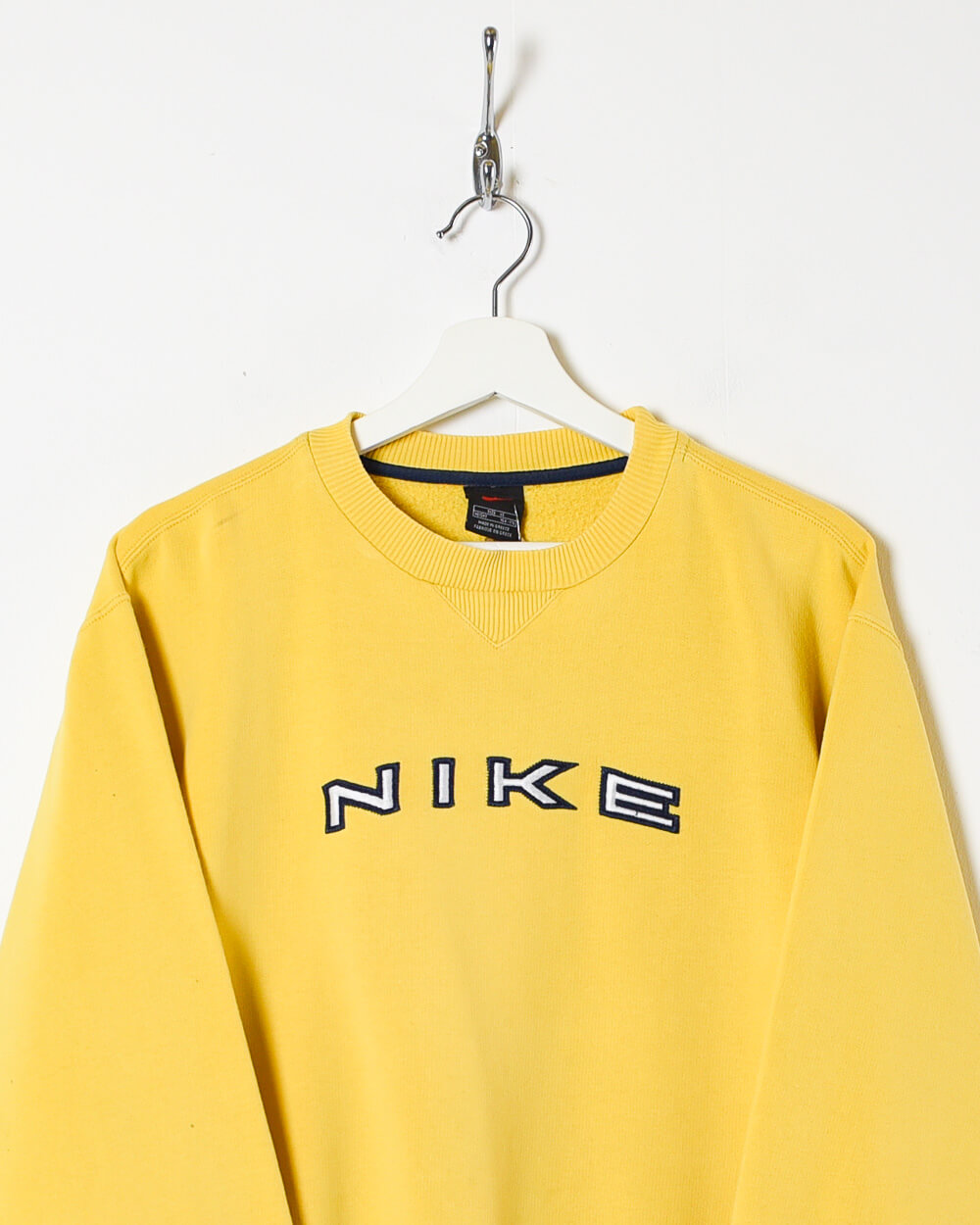 Yellow Nike Women's Sweatshirt - Large