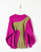 Pink Nike Rework Sweatshirt - Medium