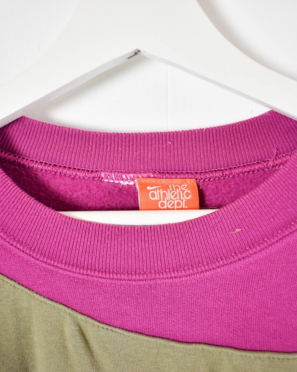 Pink Nike Rework Sweatshirt - Medium