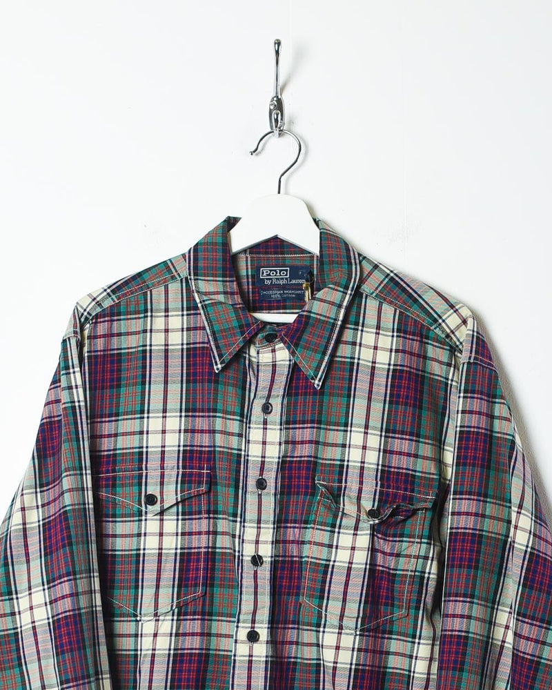 Vintage Ralph Lauren Plaid Button-Down Shirt