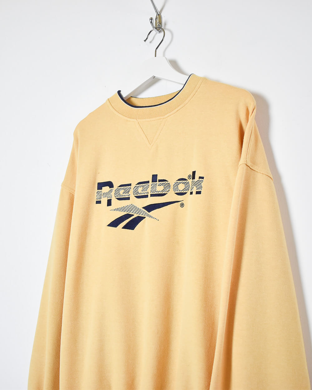 Yellow Reebok Sweatshirt - Large