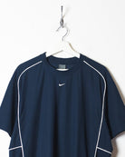 Navy Nike Challenge Court T-Shirt - XX-Large