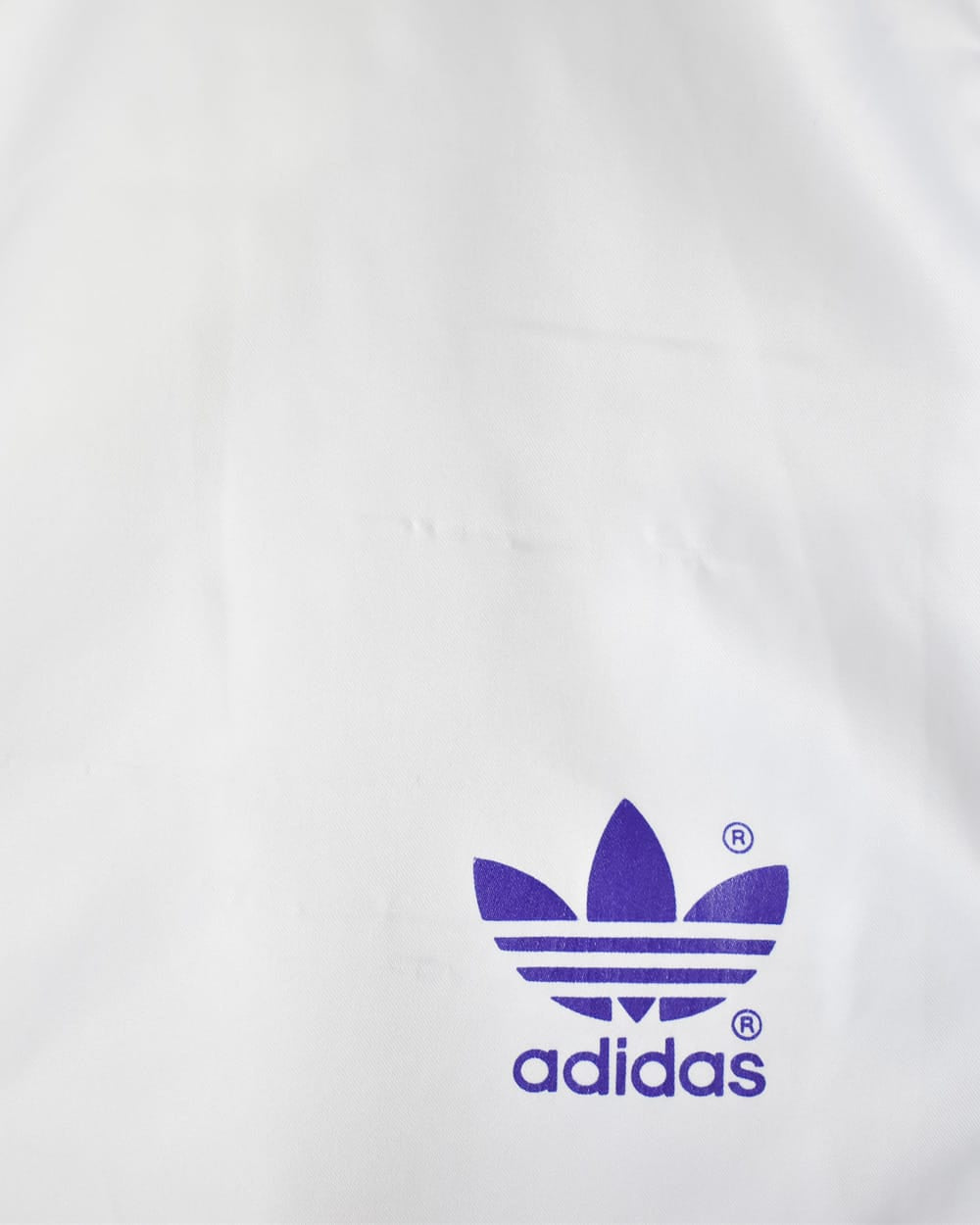 White Adidas Shorts - Large