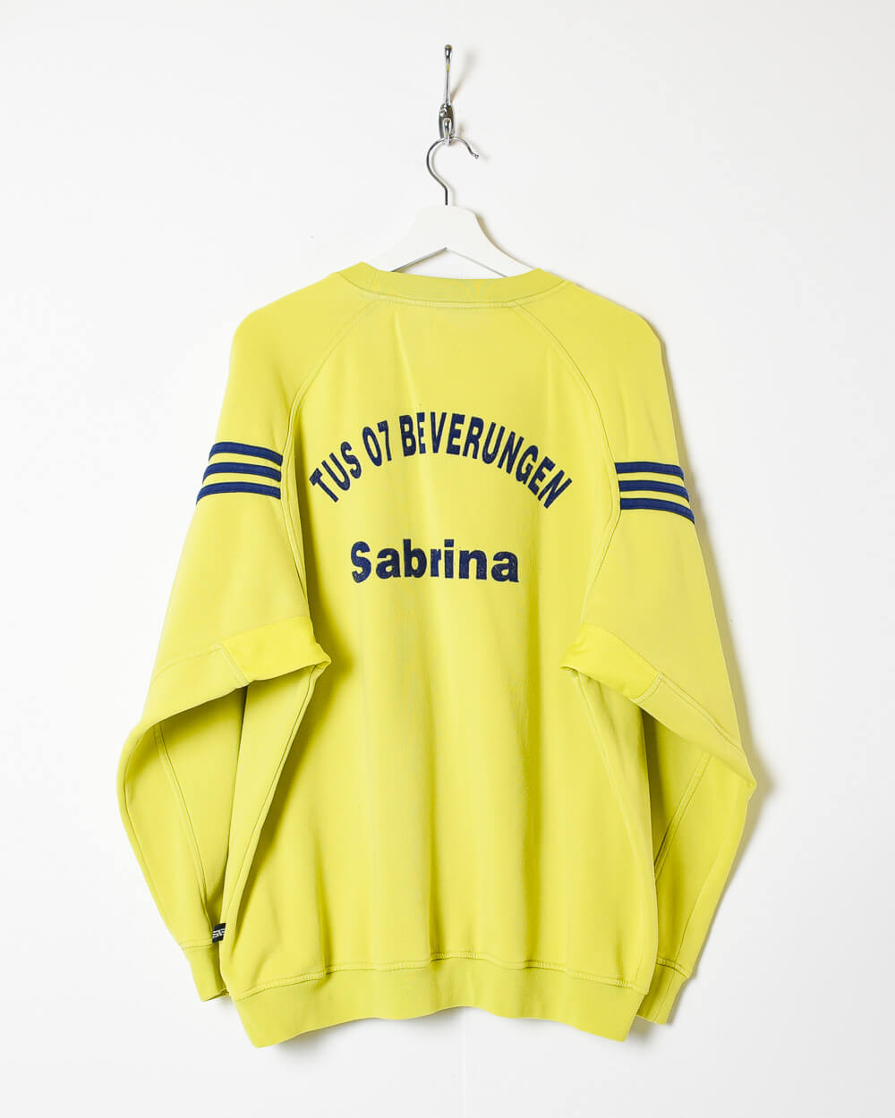 Yellow Adidas Sweatshirt - Large