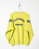 Yellow Adidas Sweatshirt - Large