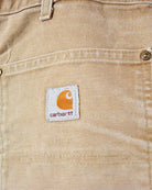 Neutral Carhartt Carpenter Jeans - W38 L36