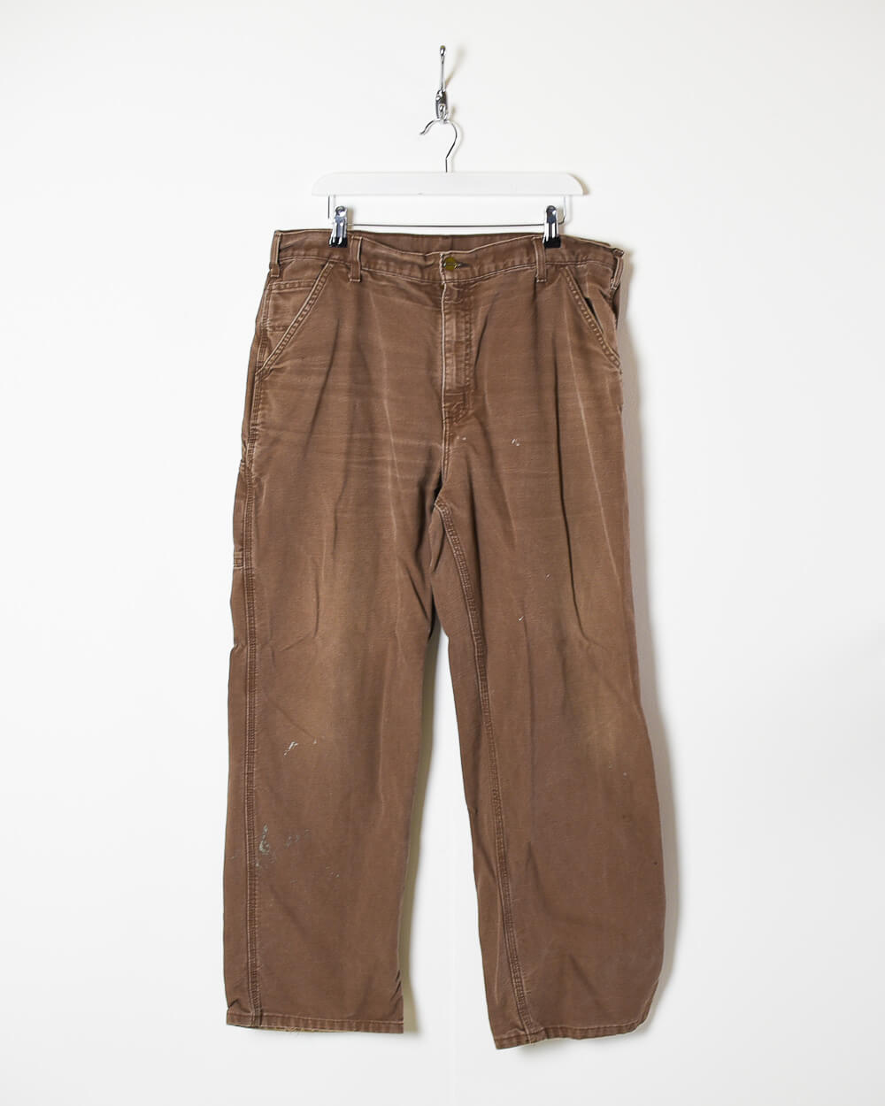 Brown Carhartt Heavyweight Carpenter Jeans - W36 L30