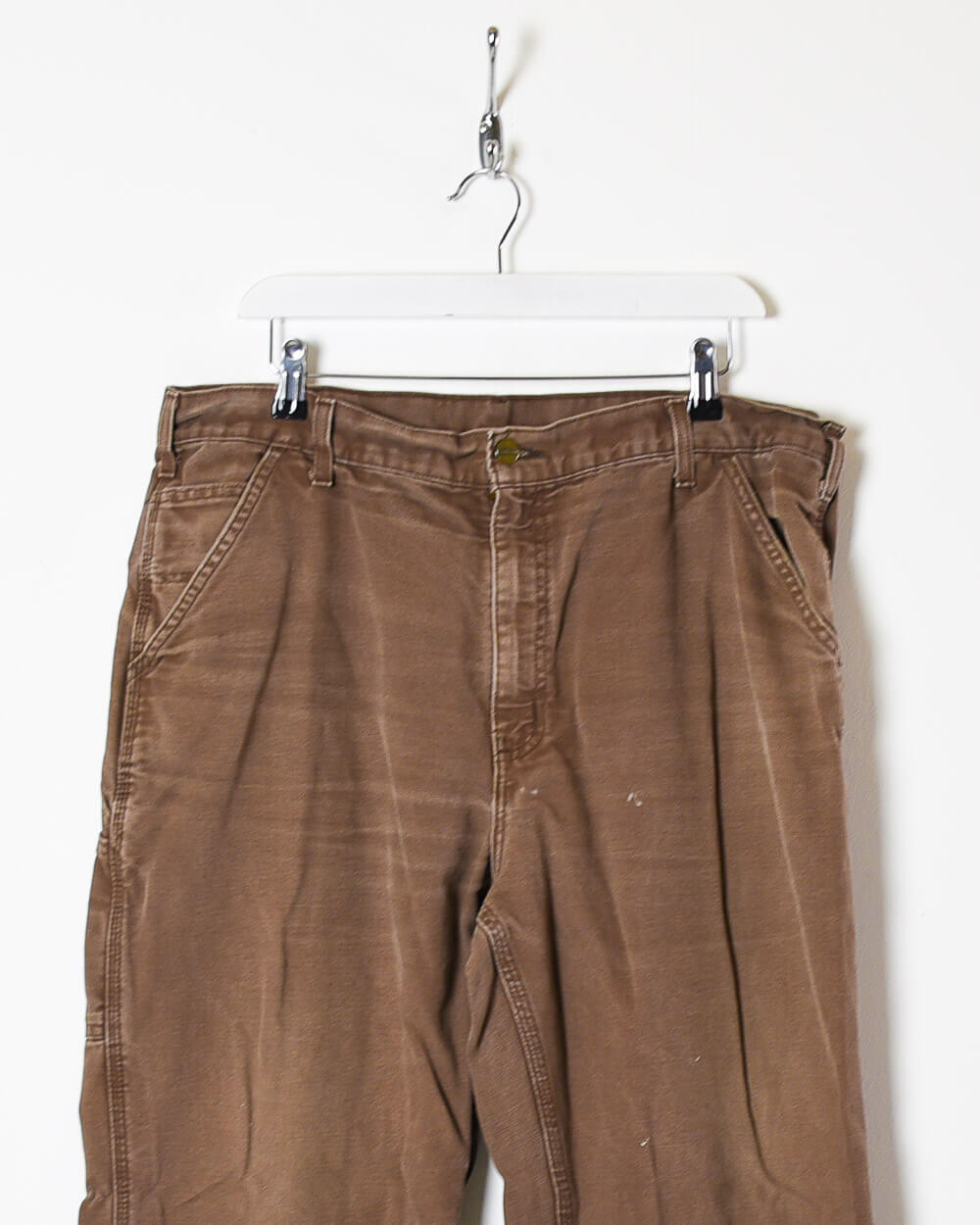 Brown Carhartt Heavyweight Carpenter Jeans - W36 L30