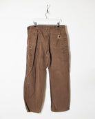 Brown Carhartt Heavyweight Carpenter Jeans - W36 L30
