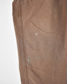 Brown Carhartt Heavyweight Carpenter Jeans - W36 L30