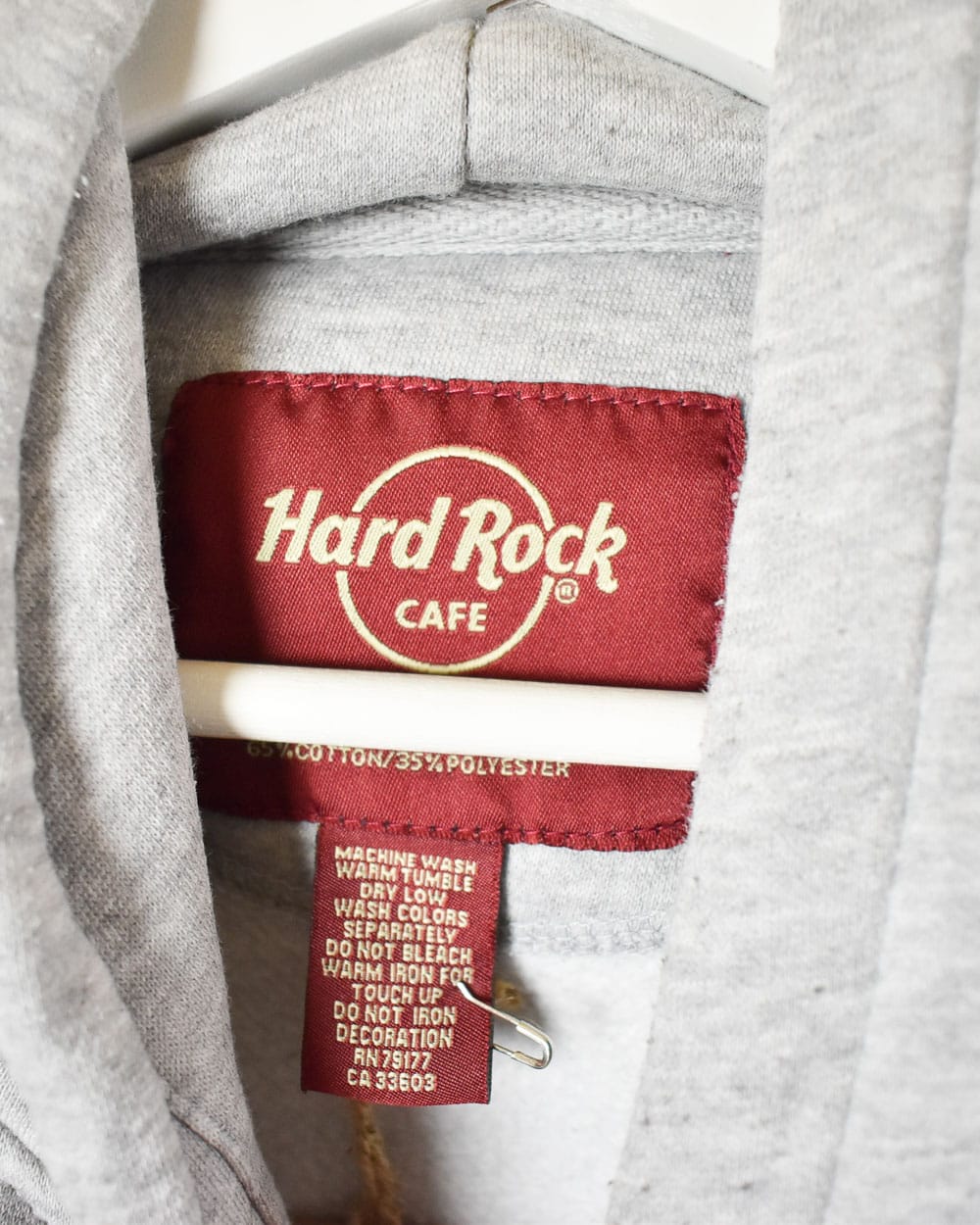 Stone Hard Rock Café Hollywood Hoodie - Small