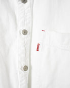 White Levi's Red Tab Shirt - X-Large