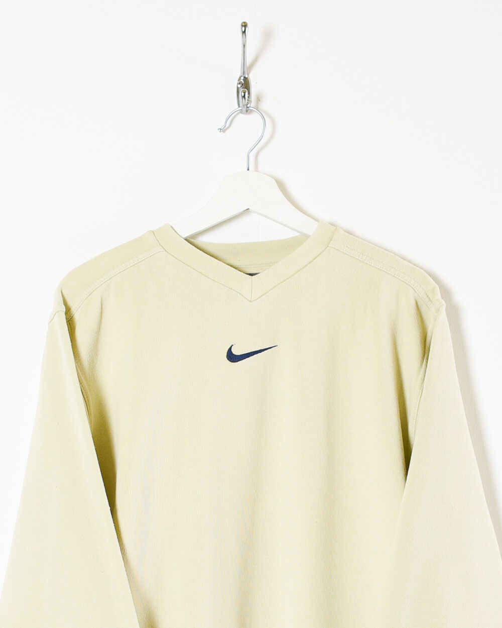 Neutral Nike Women's Sweatshirt - Large
