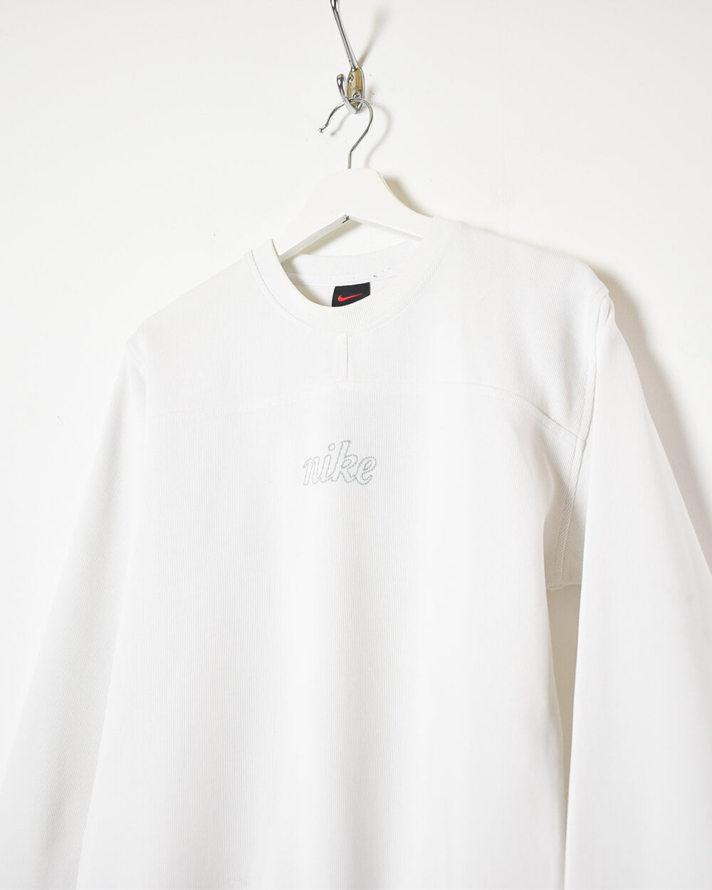 White Nike Women's Sweatshirt - Medium