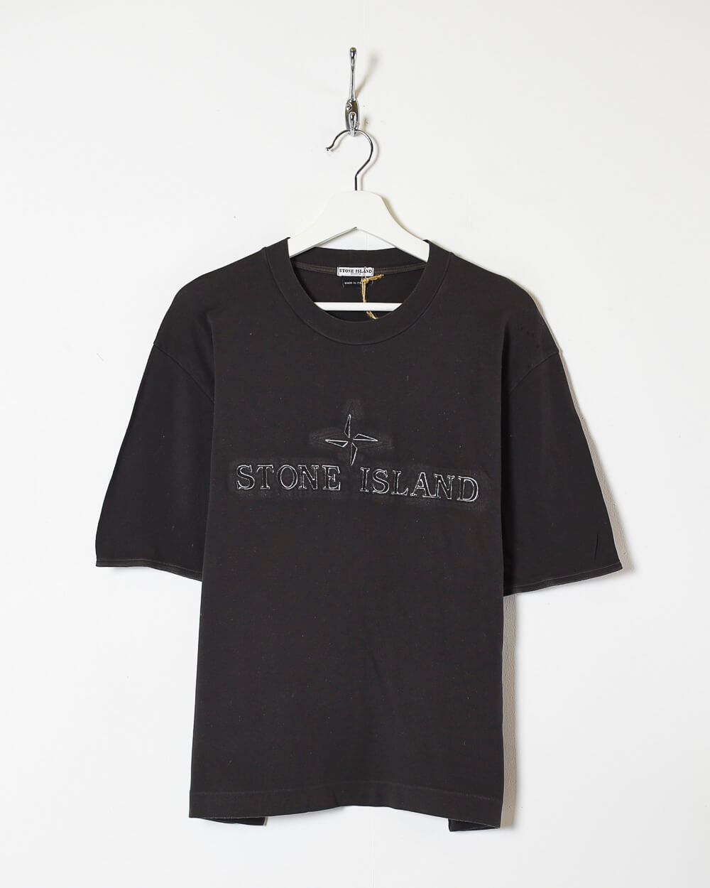Black Stone Island T-Shirt - Medium