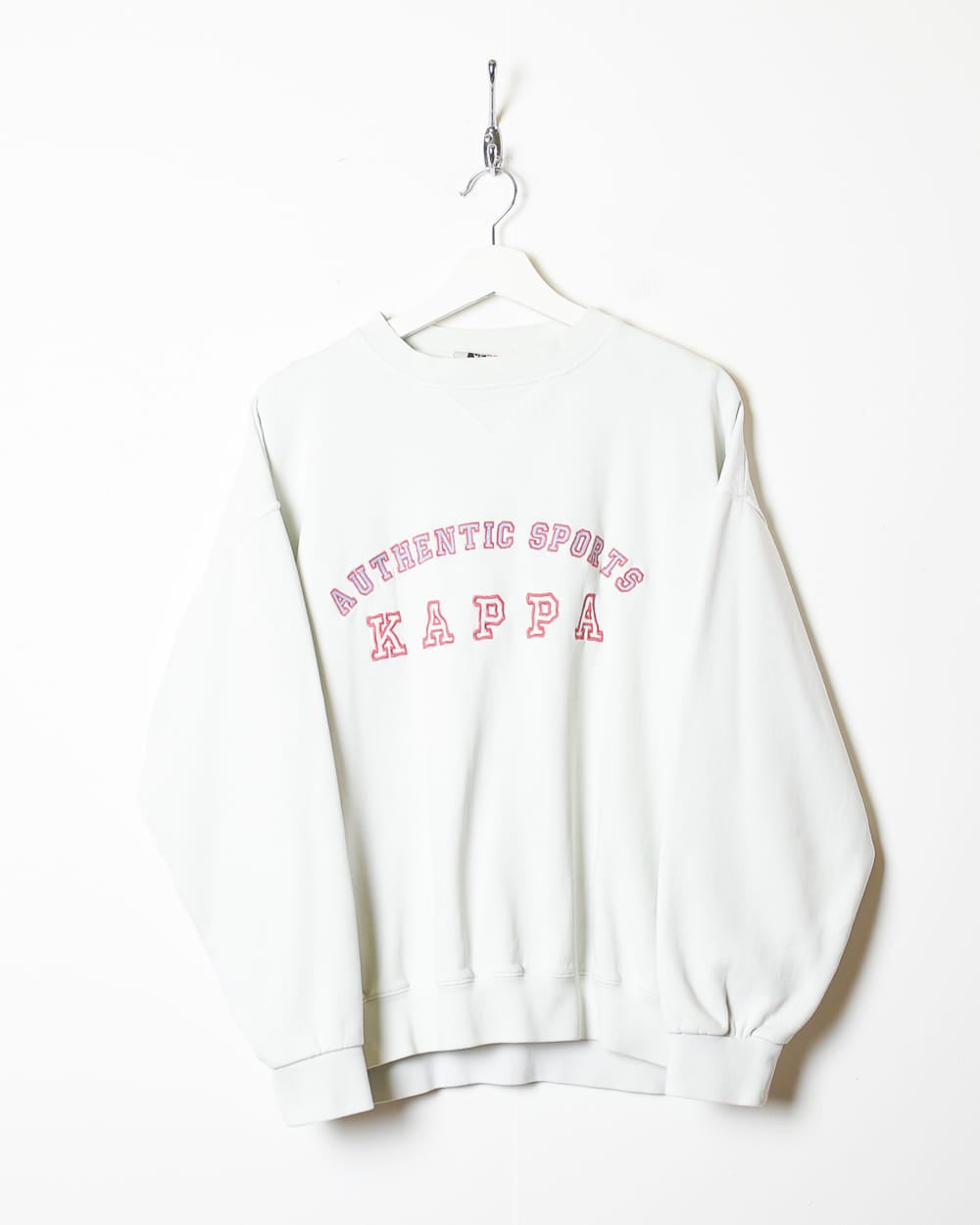 White Kappa Authentic Sports Sweatshirt - Small