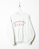 White Kappa Authentic Sports Sweatshirt - Small