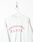 White Kappa Authentic Sports Sweatshirt - Small