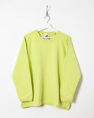 Green Adidas Women's Sweatshirt - X-Large 