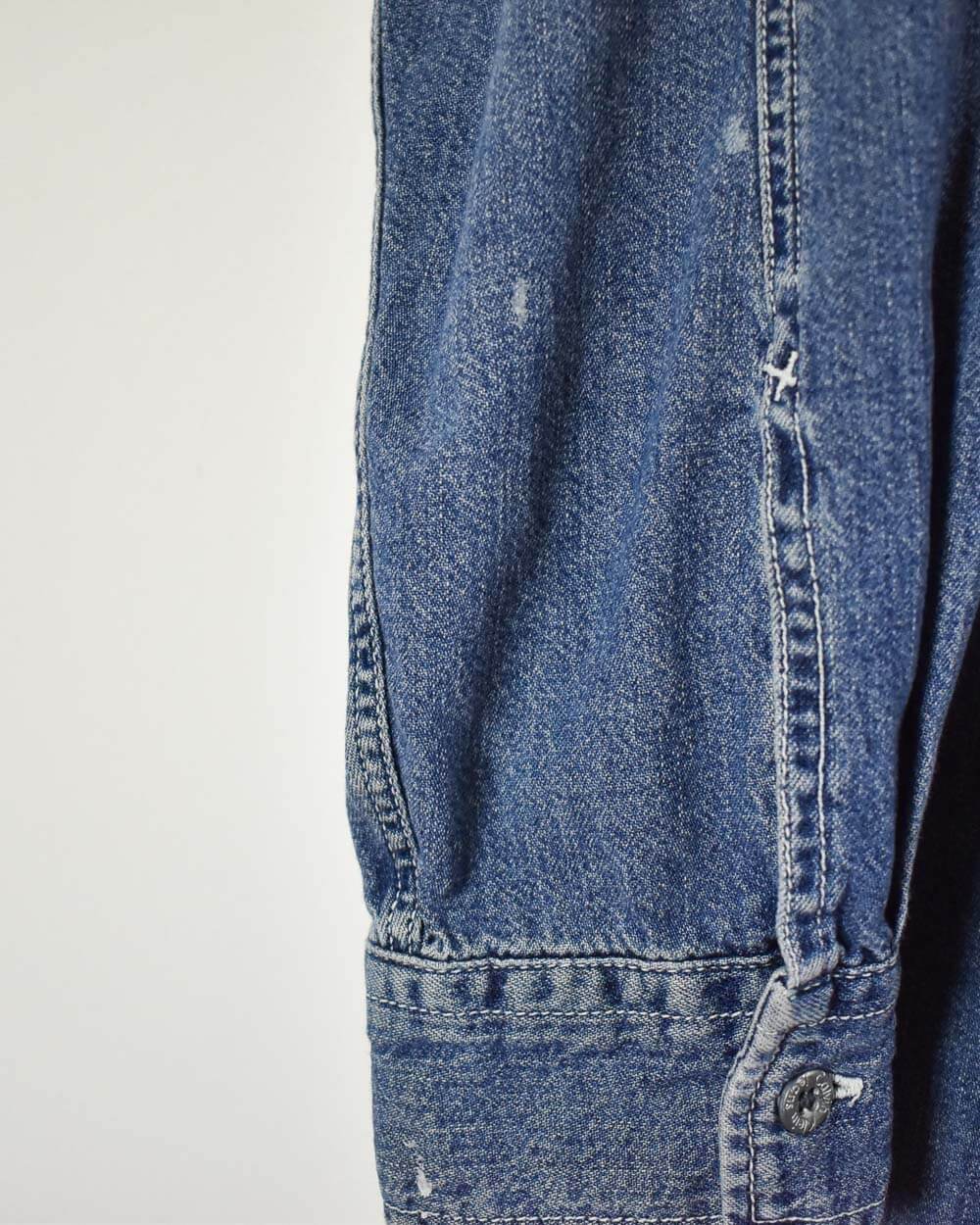 Blue Calvin Klein Jeans Denim Shirt - Large