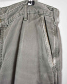 Khaki Carhartt Jeans - W36 L30