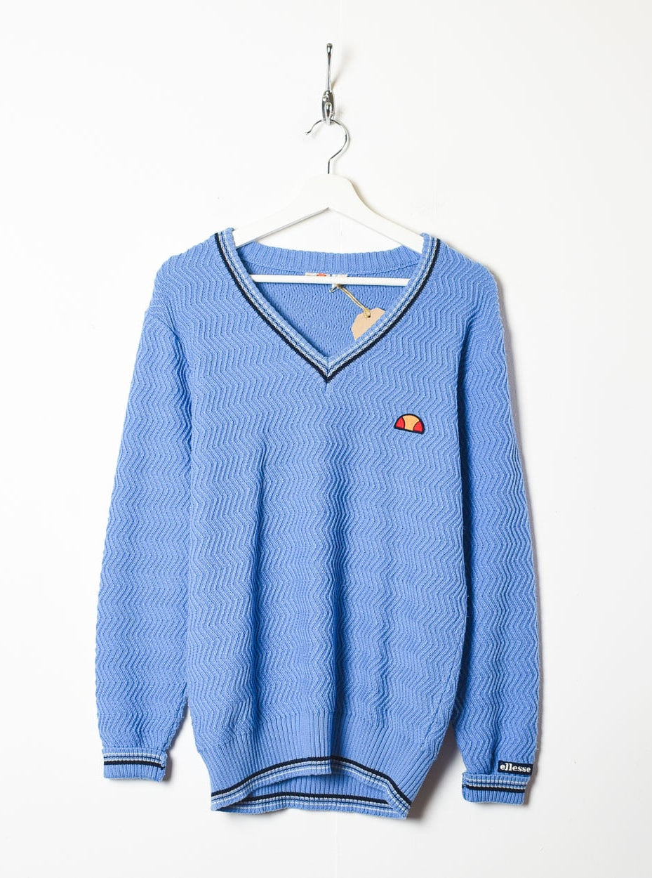 Baby Ellesse 80s Knitted Sweatshirt - Small