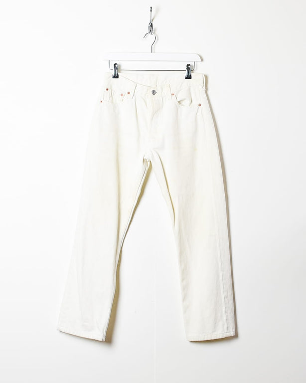 White Levi's 501 Jeans - W28 L28