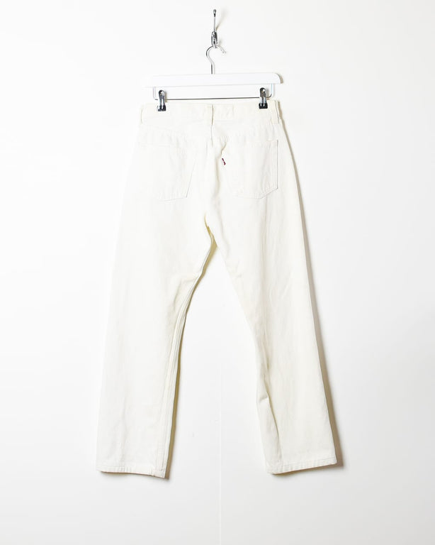 White Levi's 501 Jeans - W28 L28