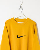 Yellow Nike Sweatshirt - X-Large