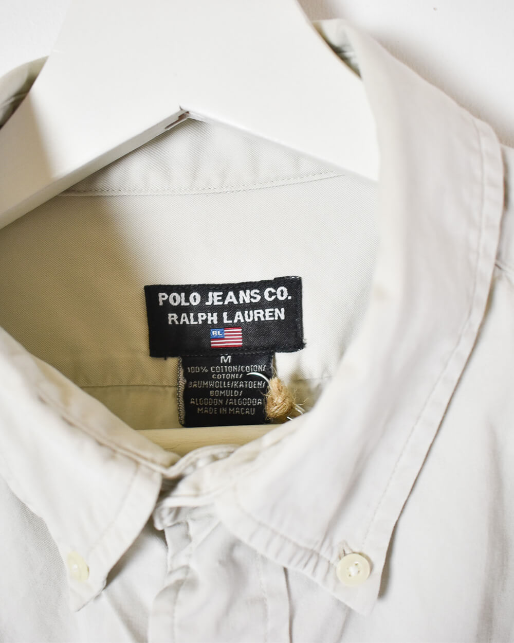 Neutral Ralph Lauren Polo Jeans Co Shirt - X-Large