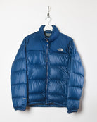 Blue The North Face Nuptse 700 Down Puffer Jacket - Small