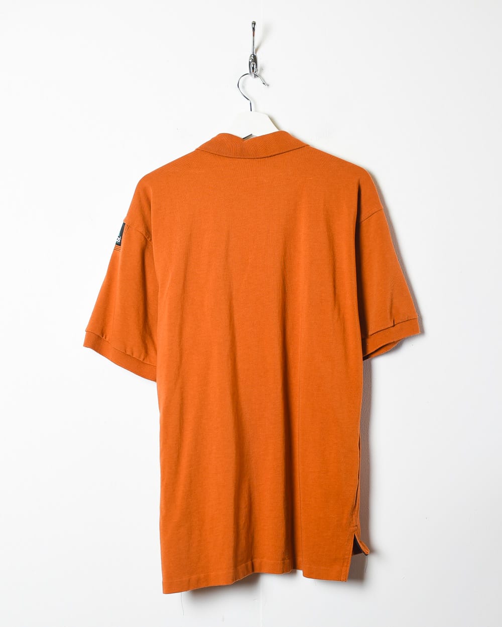 Orange Adidas Equipment Polo Shirt - Large