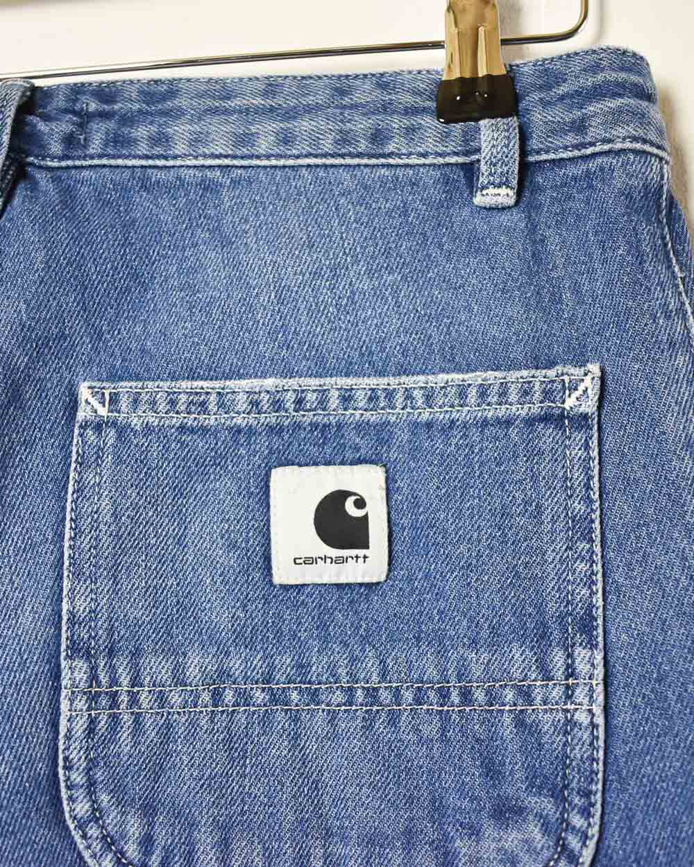 Blue Carhartt WIP Boyfriend Jeans - W27 L32